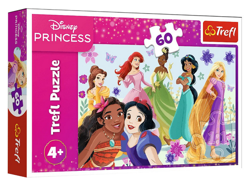Puzzle 60 Księżniczki w akcji