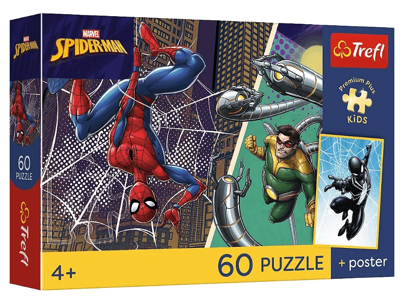 Puzzle 60 Premium Plus Kids Superbohaterski dzień