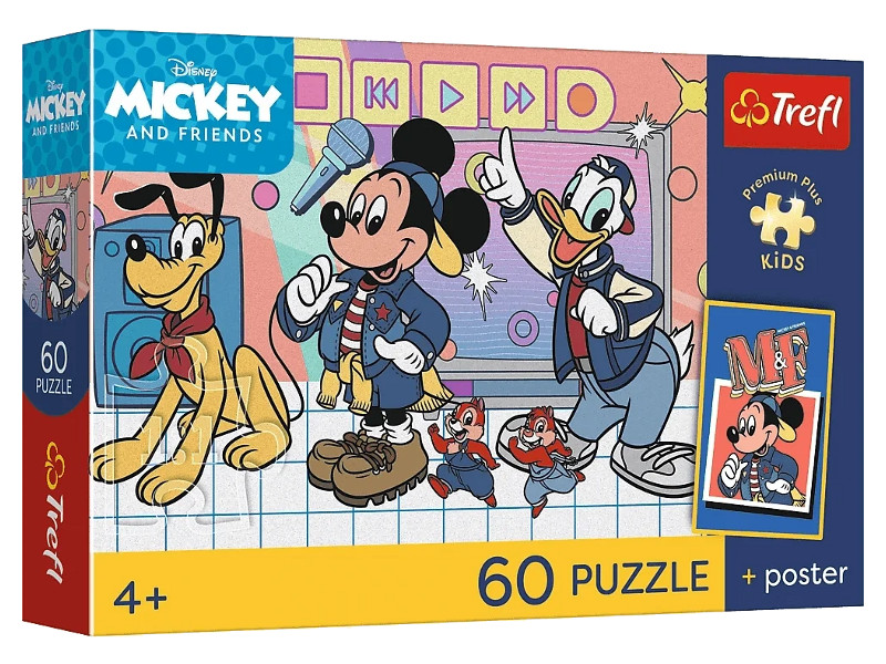 Puzzle 60 Premium Plus Kids Mysia ekipa