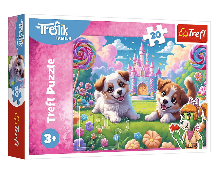 Puzzle 30 Świat pełen uśmiechu