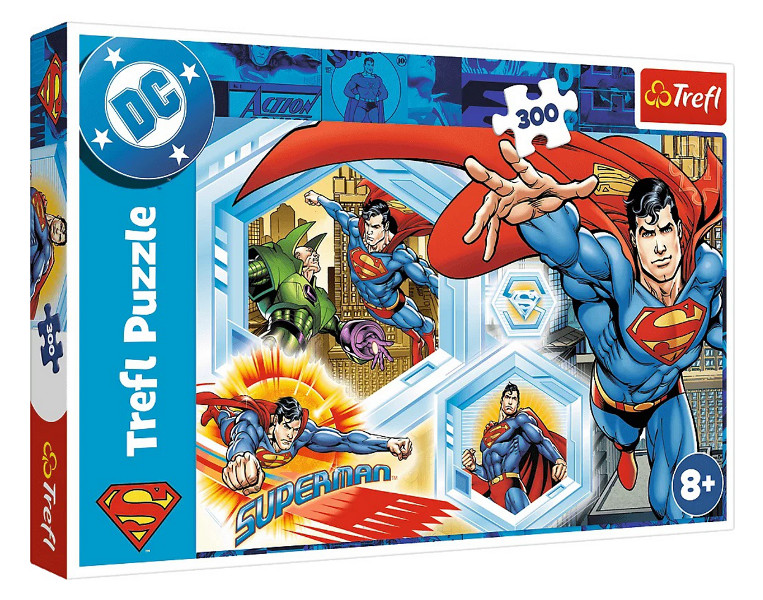 Puzzle 300 Niezniszczalny Superman