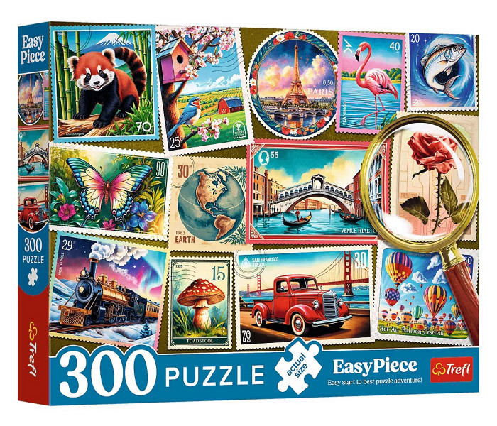 Puzzle 300 EasyPiece Znaczki pocztowe