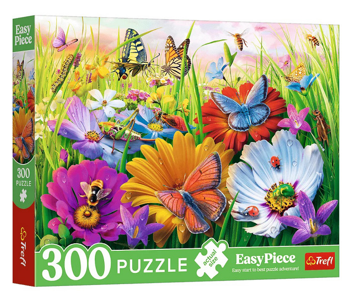 Puzzle 300 EasyPiece Owady na łące