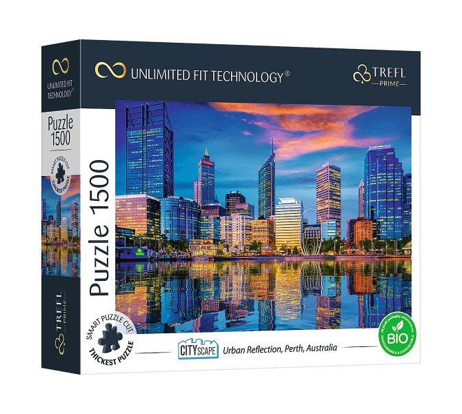 Puzzle 1500 UFT Cityscape: Urban Reflection Perth