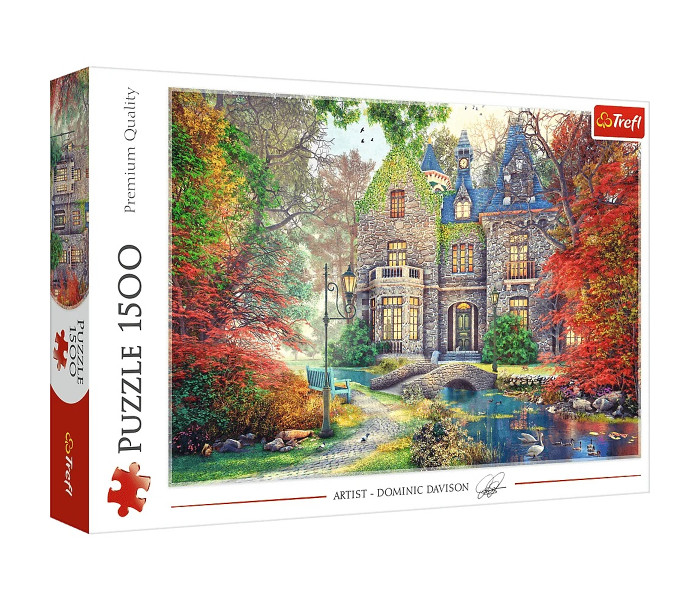 Puzzle 1500 Jesienny dworek