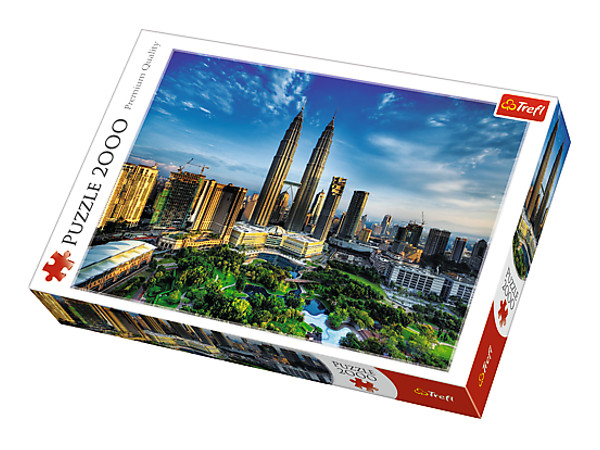 PUZZLE 2000 PETRONAS TWIN TOWERS