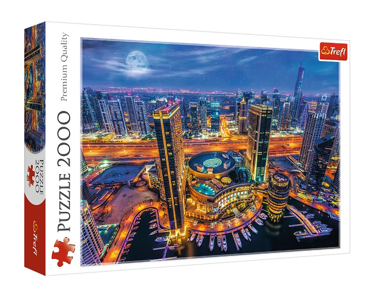 Puzzle 2000el Światła Dubaju