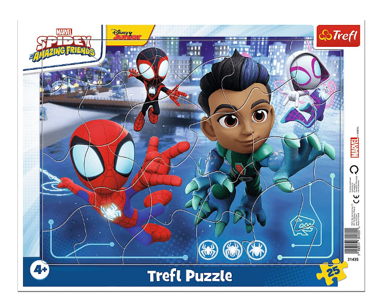 Puzzle 25 Ramkowe Pajęczy skok