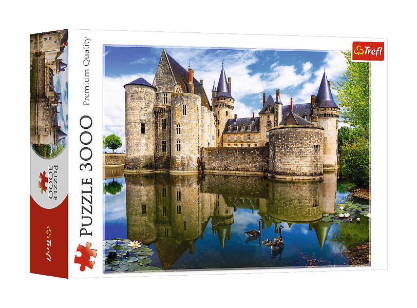 Puzzle 3000el.Zamek w Sully Francja