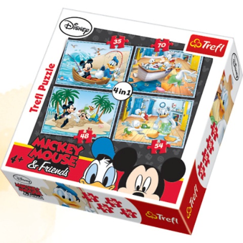 PUZZLE 35/48/54/70 WODNE SZALENSTWO