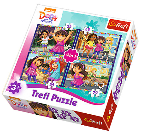 Puzzle 4w1 Dora