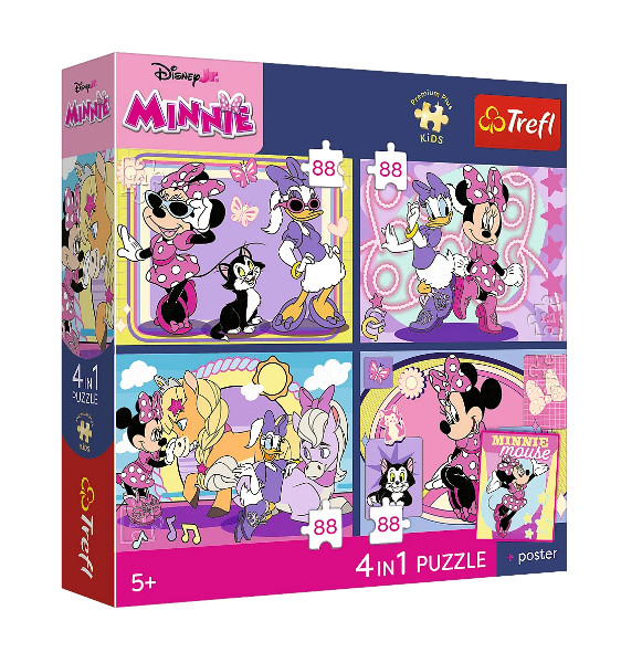 Puzzle 4x88 Premium Plus Kids Magiczne momenty