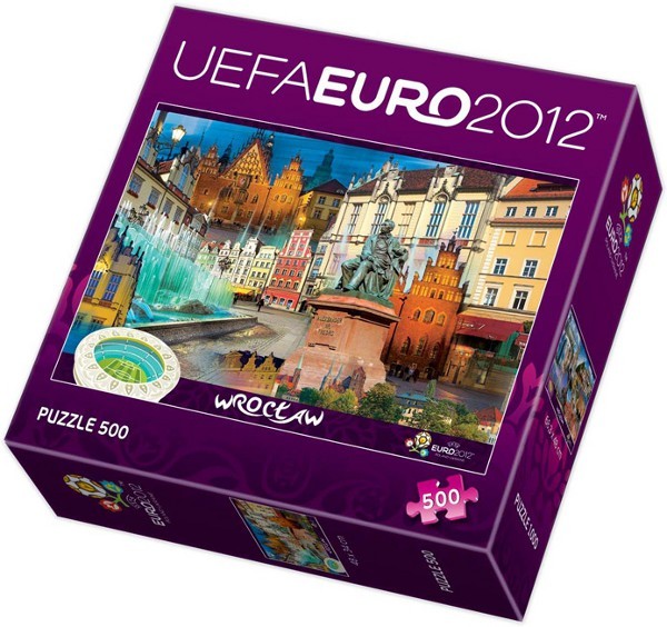PUZZLE 500 EURO 2012 WROCŁAW 37130