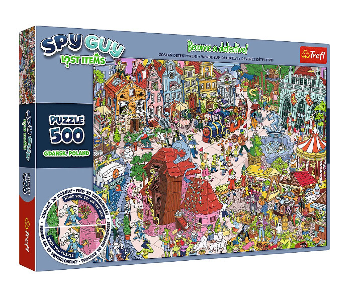Puzzle 500 Spy Guy Lost Gdańsk