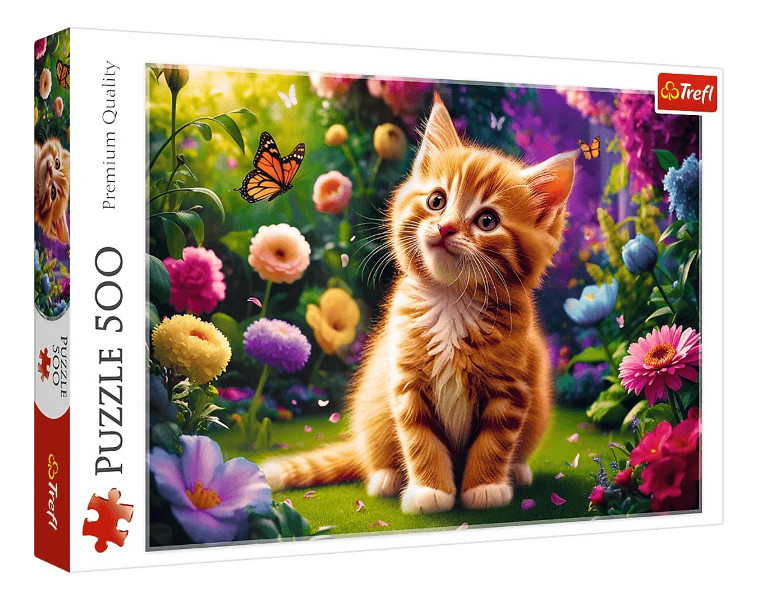 Puzzle 500 Kotek