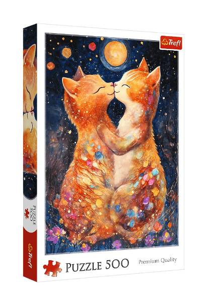 Puzzle 500 Pocałunek w świetle księżyca