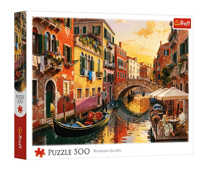 Puzzle 500 Wenecja o zachodzie słońca