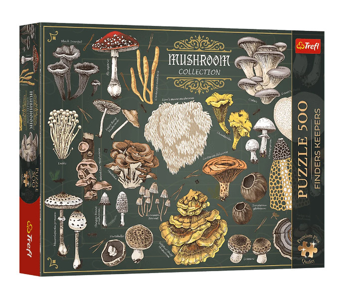 Puzzle 500 Premium Plus Grzyby