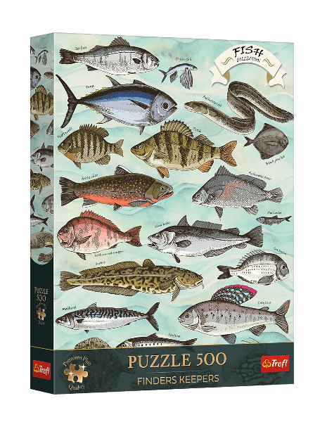 Puzzle 500 Premium Plus Ryby