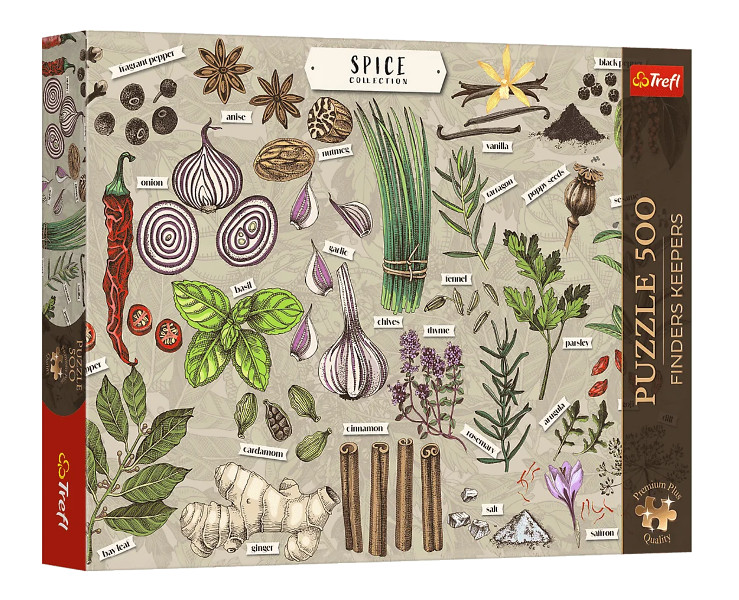 Puzzle 500 Premium Plus Przyprawy
