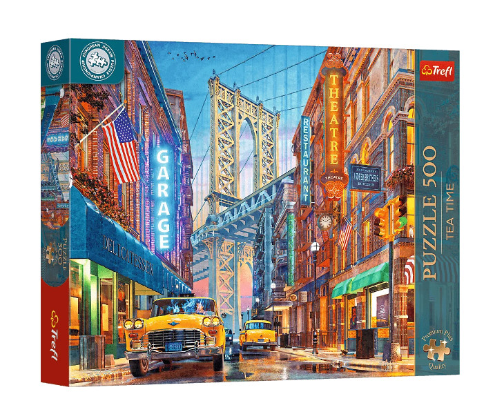 Puzzle 500 Europa Champioship Premium Plus Widok na Manhattan Bridge