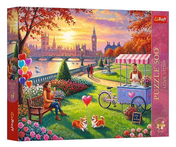 Puzzle 500 Premium Plus Romantyczny Londyn