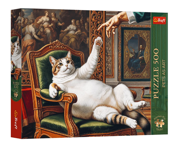 Puzzle 500 Premium Plus Jego Puszysta Wysokość