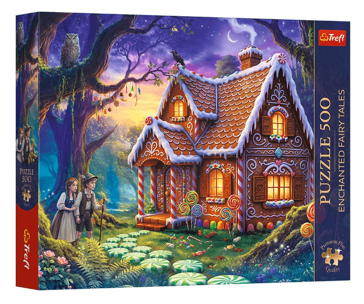 Puzzle 500 Premium Plus Jaś i Małgosia