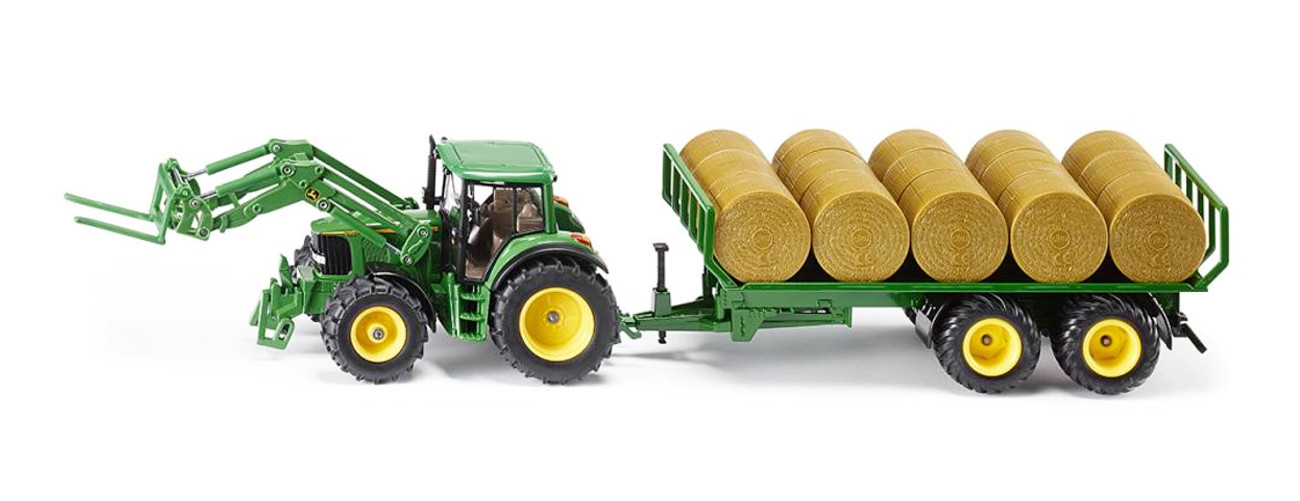 Siku Farmer traktor ze słomą