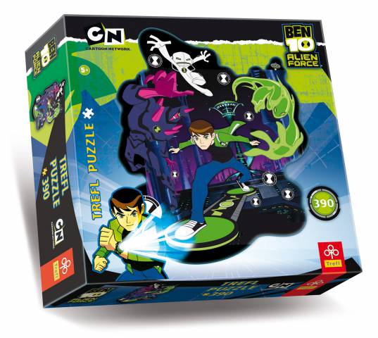 PUZZLE 390 KONTUROWE Ben 10 39031