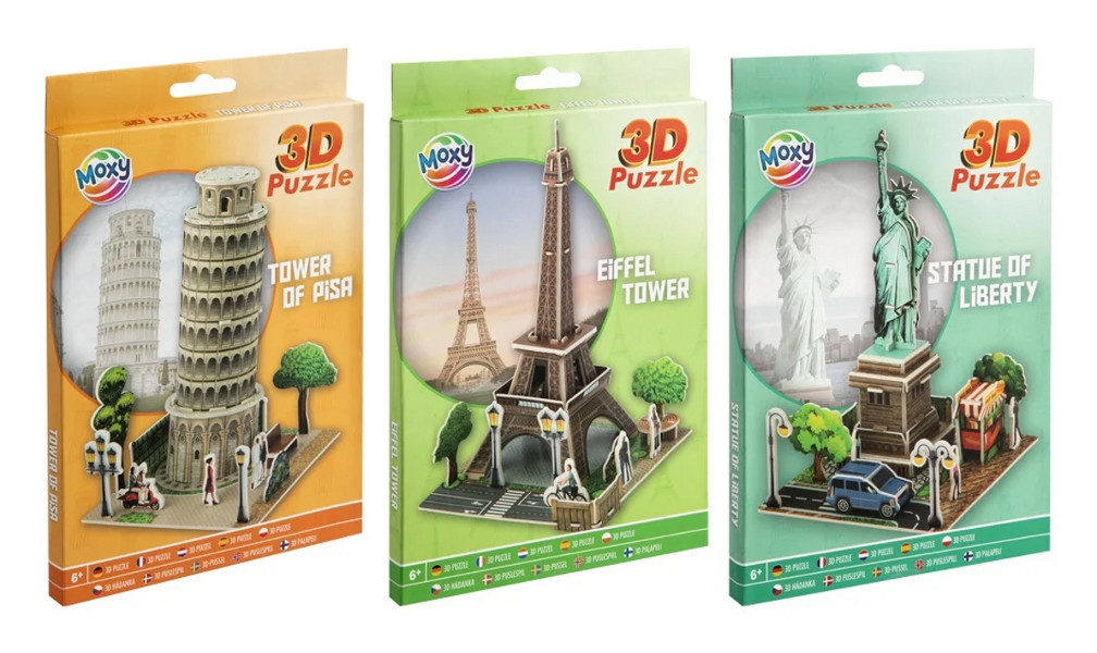 Puzzle piankowe 3D Wieża w Pizie