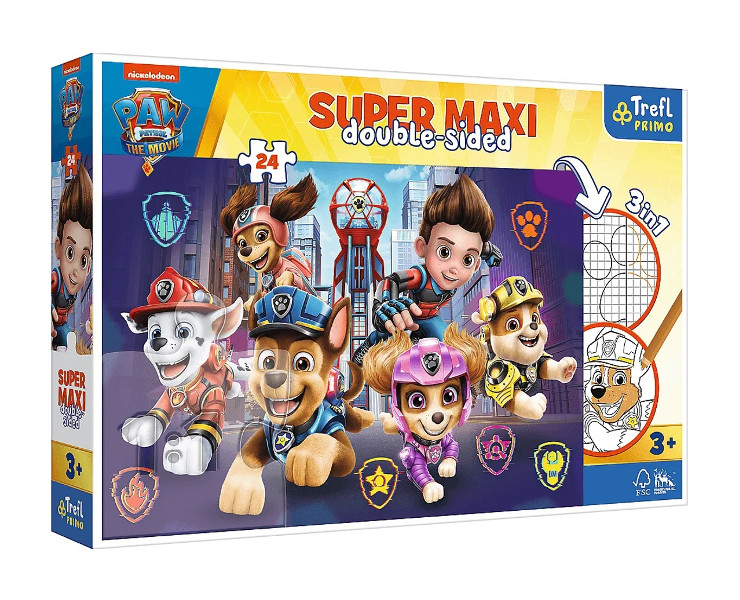 Puzzle 24 Super Maxi Nowe wyzwanie Psi Patrol
