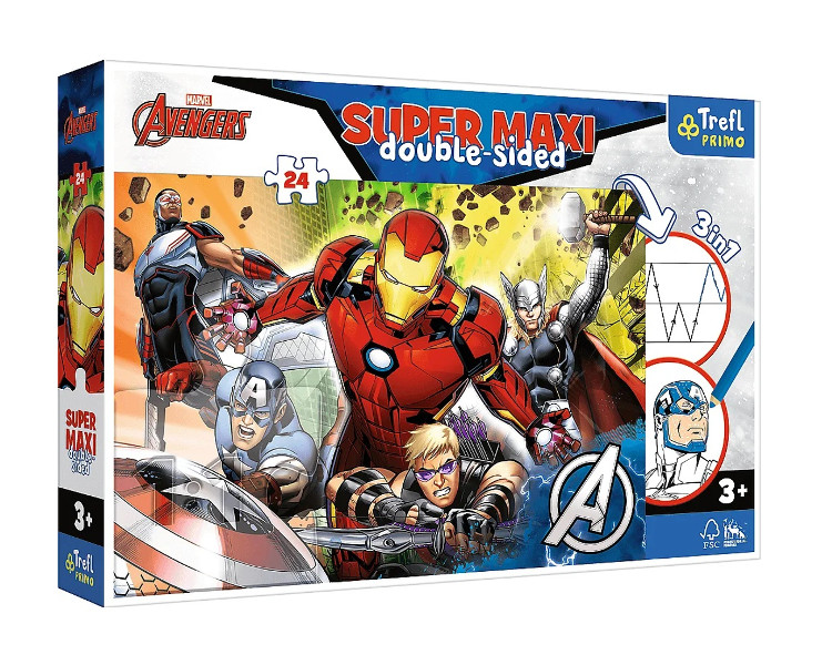 Puzzle 24 Super Maxi Silni Avengers