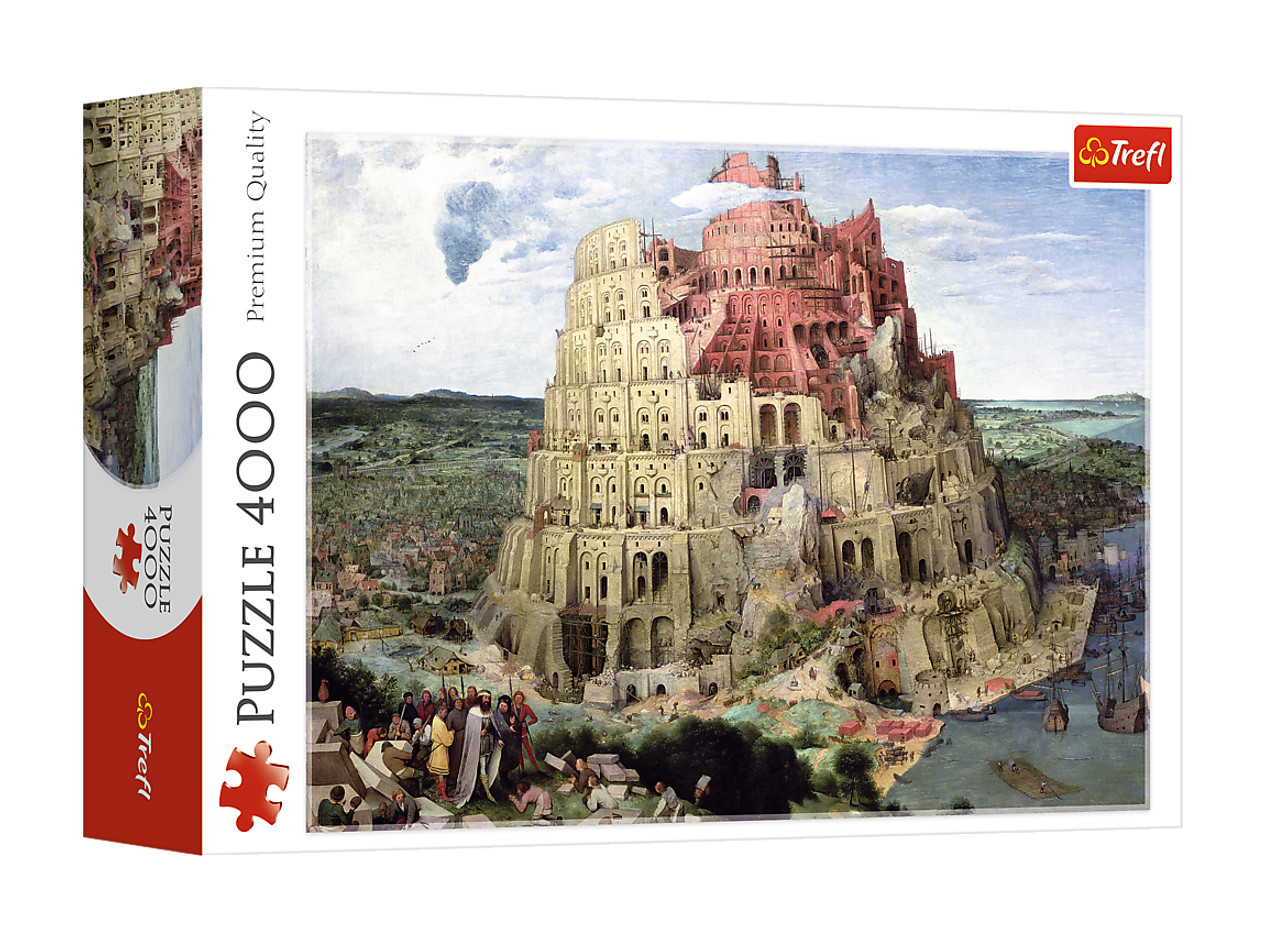 Puzzle 4000el. Wieża Babel
