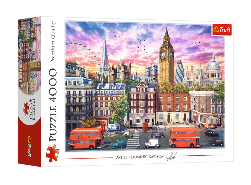 Puzzle 4000 Spacer po Londynie