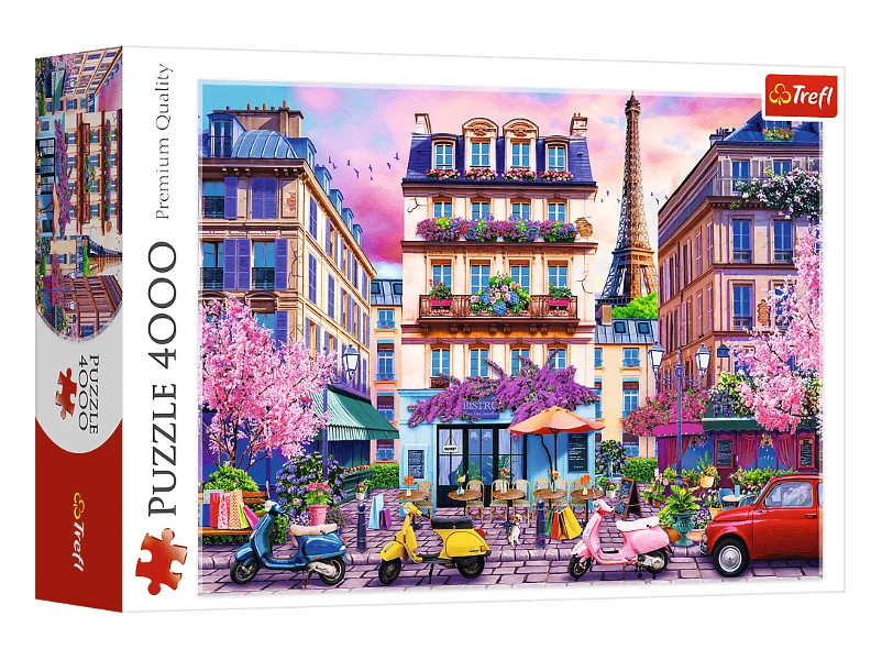 Puzzle 4000 Wiosna w Paryżu
