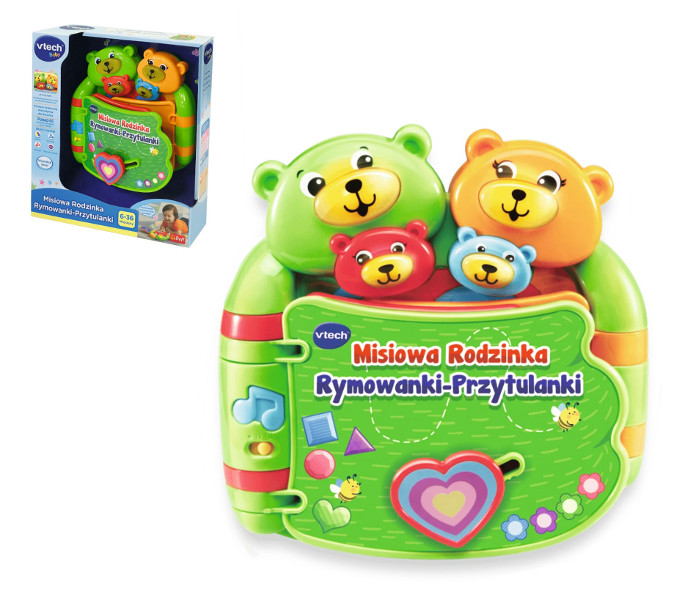 Misiowa Rodzinka Rymowanki-Przytulanki