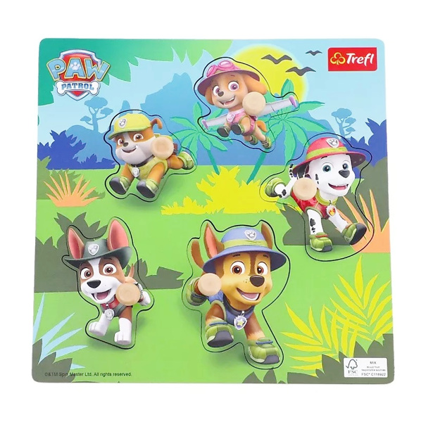Puzzle mini Psi Patrol jungle