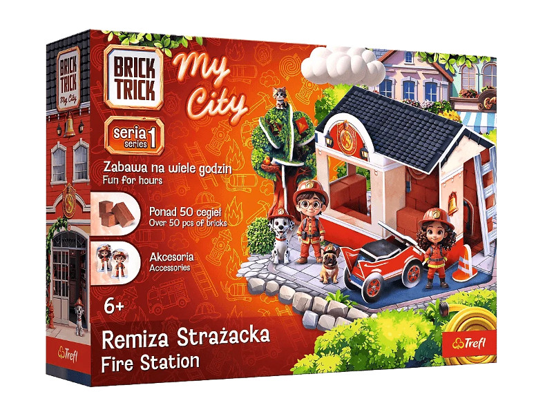 Brick Trick Remiza strażacka