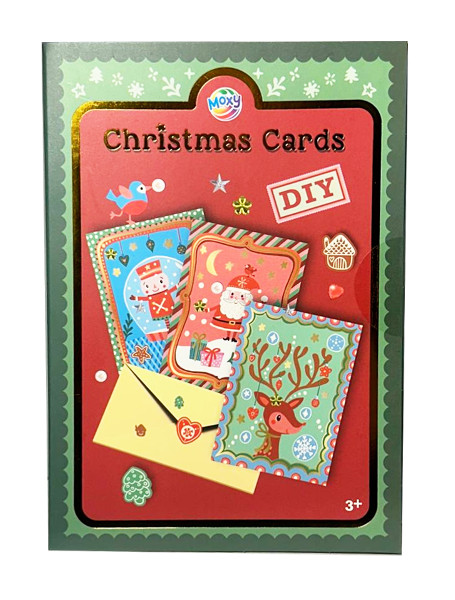 Święta Stwórz własne kartki świąteczne 3szt