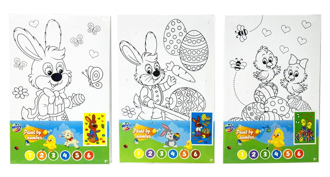 Malowanie po numerach Wielkanoc