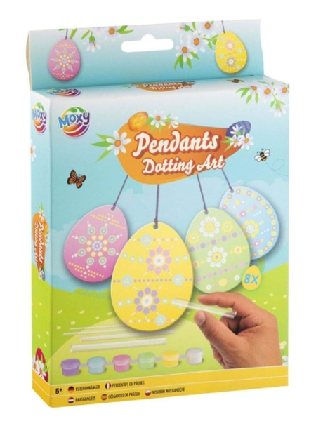 Dekoracja wielkanocne jaja DIY 8 szt