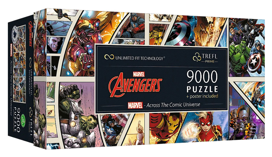 Puzzle 9000 UFT Across The Comic Universe