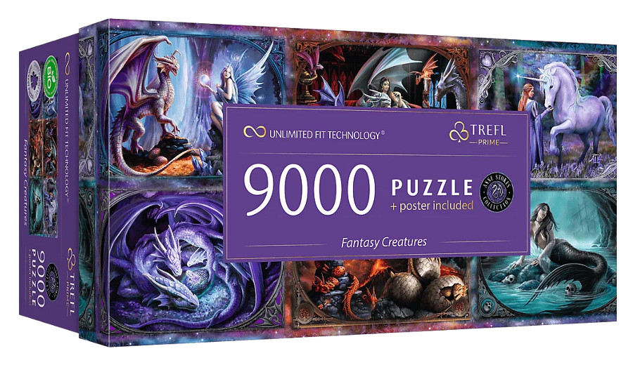 Puzzle 9000 UFT Fantasy Creatures
