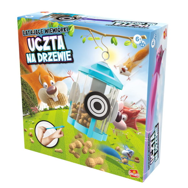 Latające wiewiórki Uczta na drzewie!