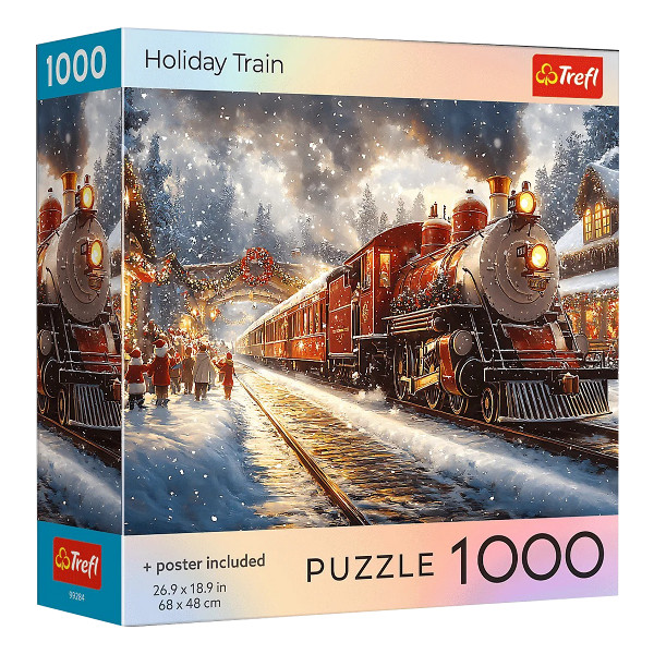 Puzzle 1000 USA Holiday Train