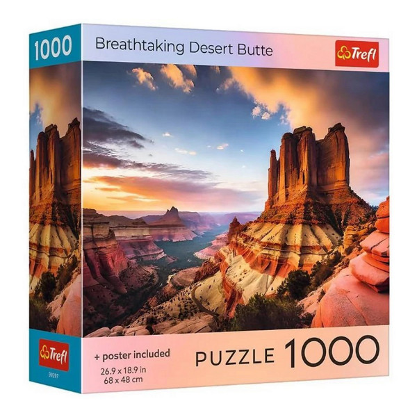 Puzzle 1000 USA Breathtaking Desert Butte