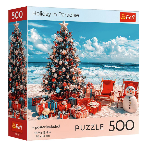 Święta Puzzle 500 USA Holiday in Paradise