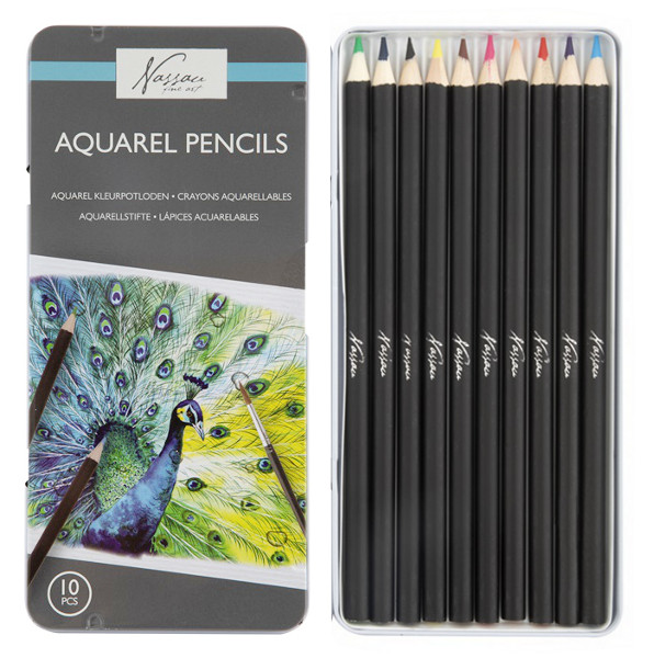 Zestaw kredek akwarelowych 10 szt