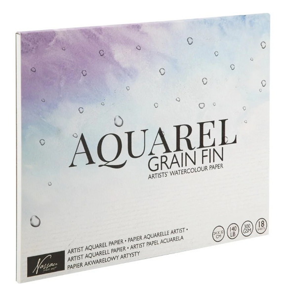 Papier akwarelowy 18 arkuszy 24x32cm